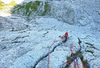Klettern am Wildangerwandl