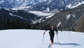 Aufstieg mit top Panorama