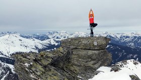 Auf dem Gipfel des Zwölferköpfls