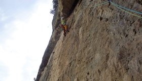 Direttissima Loss Piccolo Dain 7. Seillänge (c)  Janina Reichstein