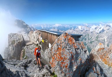 Auf der Watzmann Überschreitung