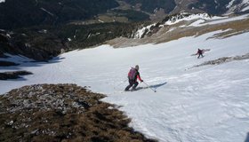 Gsollerrinne-Südwestrinne - Heukuppe