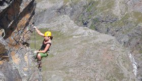 Die C-Steilstelle vor der letzten Querung