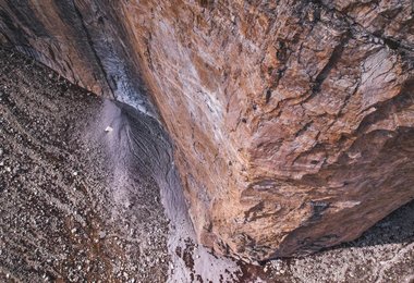  Stephan Siegrist in der 9ten Seillänge, Foto: Christoph Detschmann