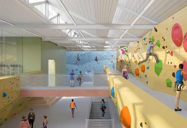 Kletterzentrum Völs - Innenbereich