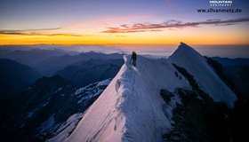 Dämmerung am Signalgrat.