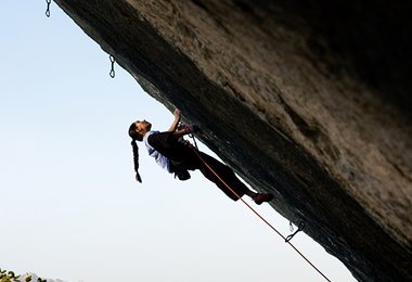 Brooke Raboutou in „Excalibur“  9b+ (c) Crimp Films
