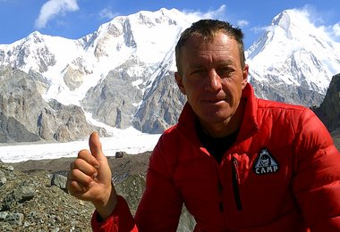 Denis Urubko beim Versuch der Winterbesteigung des K2 2018 (c) CAMP