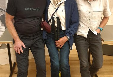 Beat Kammerlander, Bernd Arnold und Babsi Zangerl