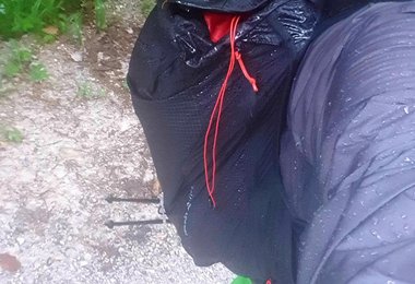 Millet Trilogy Sky 25+ - Starkregen mag der Trilogy einfach nicht