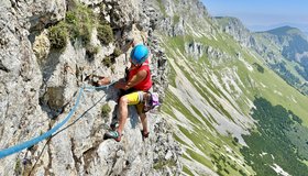 Die Querung in der 9. SL