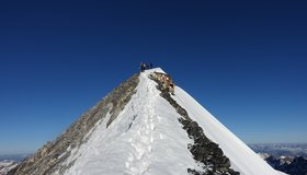 Auf dem Gipfel der Königspitze