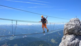 Tolles Panorama auf der Seilbrücke