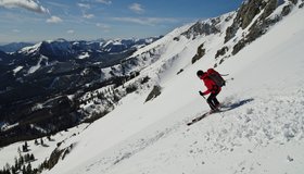 Tolle Abfahrt über den Goassteig, Hohe Veitsch