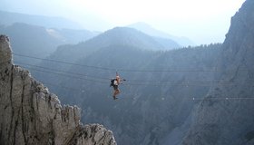 Auf der Nepal Brücke
