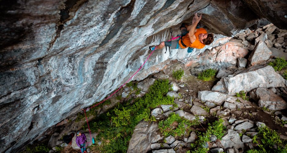 Seb Bouin in Change, 9b+ (c) Marco Müller