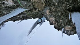 In der 4. Seillänge