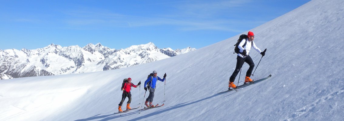 Erobere die Ötztaler Alpen auf Skitouren