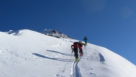 Auf dem breiten Kamm