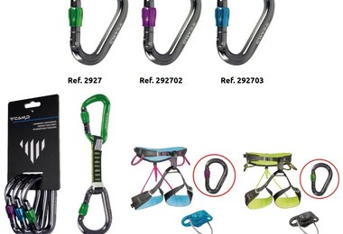 Von der Rückrufaktion sind Produkte betroffen, die den Karabiner Nimbus Lock enthalten
