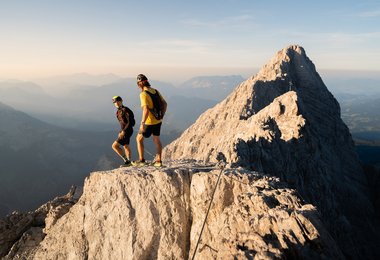 Bei der Watzmannüberschreitung; Foto: Silvan Metz
