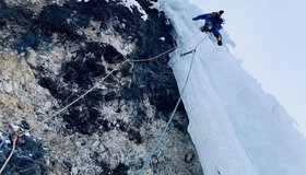 Vittorio Messini in der zweiten Eislänge