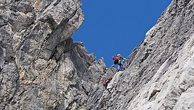 Am ersten Standplatz der Route.