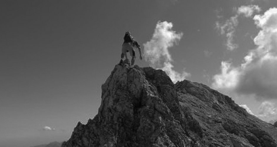 400 Meter Absturz am Jubiläumsgrat