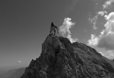 400 Meter Absturz am Jubiläumsgrat