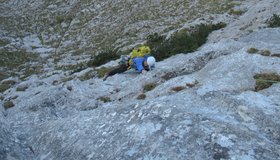 Florian Simon in der ersten Schlüsselstelle