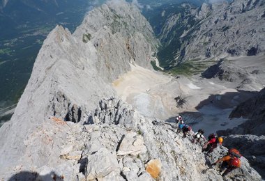 Am Höllental Klettersteig - Zuspitze