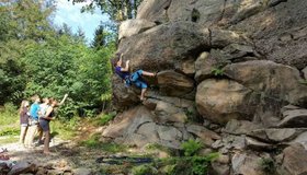 Klettern am Elbenstein