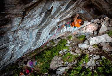 Seb Bouin in Change, 9b+ (c) Marco Müller