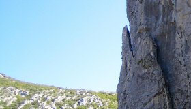 Velebitaski Anica_kuk 4._Seillänge