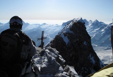 Auf dem Gipfel des Matterhorns