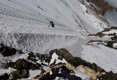Erstbegehung am Chamlang - Marek Holeček und Zdeněk Hák